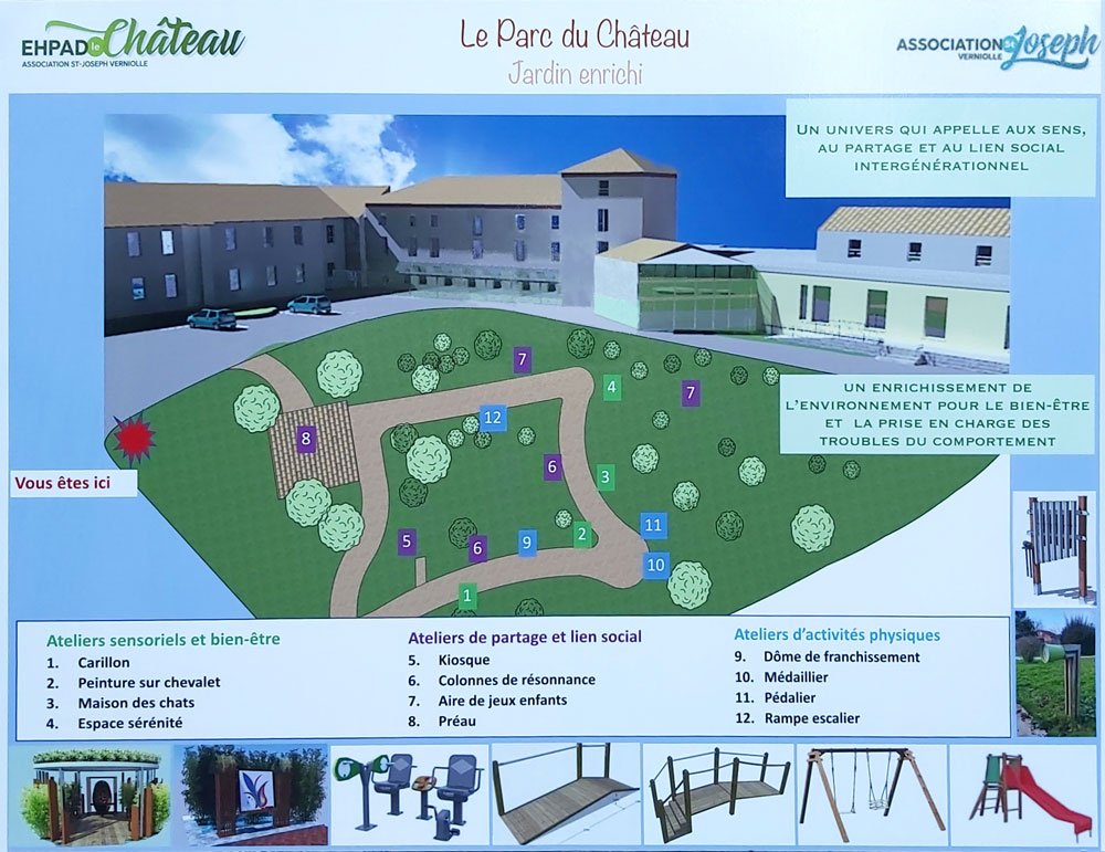Inauguration Jardin Thérapeutique, le 06 Octobre 2022