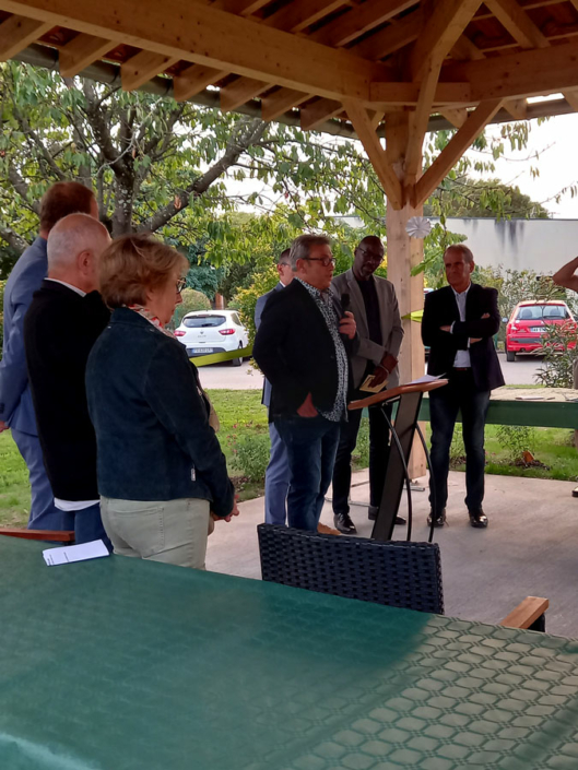 DPA - Inauguration Jardin Thérapeutique