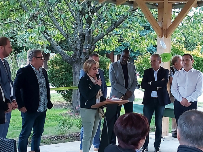 DPA - Inauguration Jardin Thérapeutique