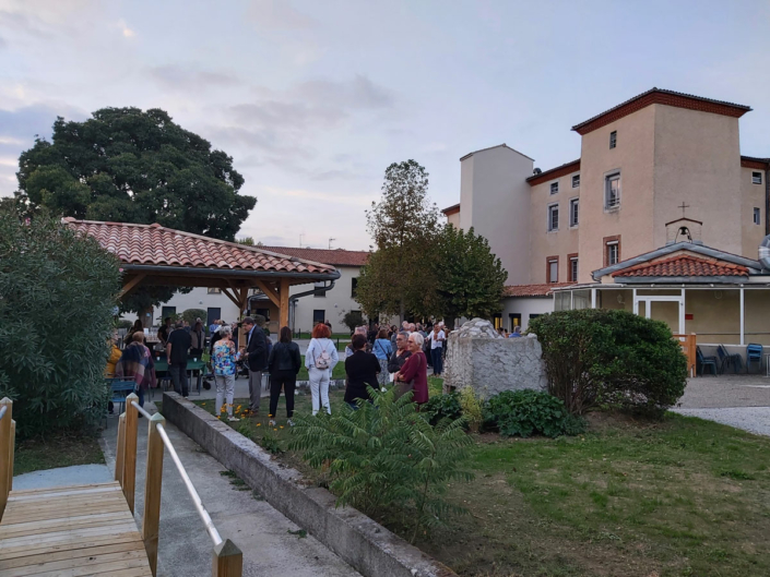 DPA - Inauguration Jardin Thérapeutique