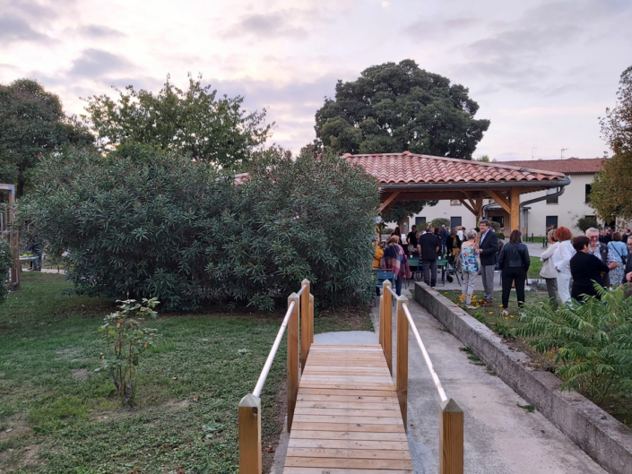 DPA - Inauguration Jardin Thérapeutique